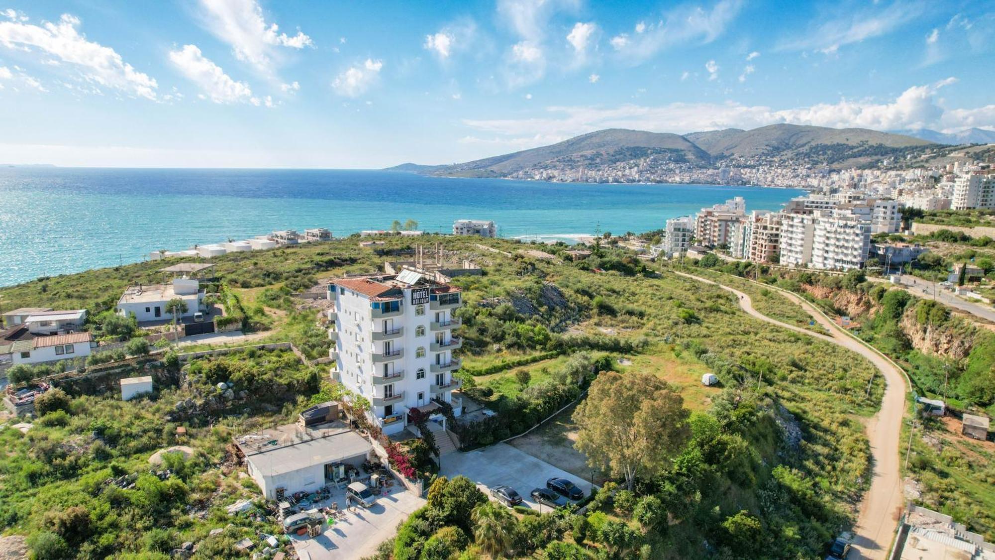 Hotel Holiday Sarandë Exterior foto