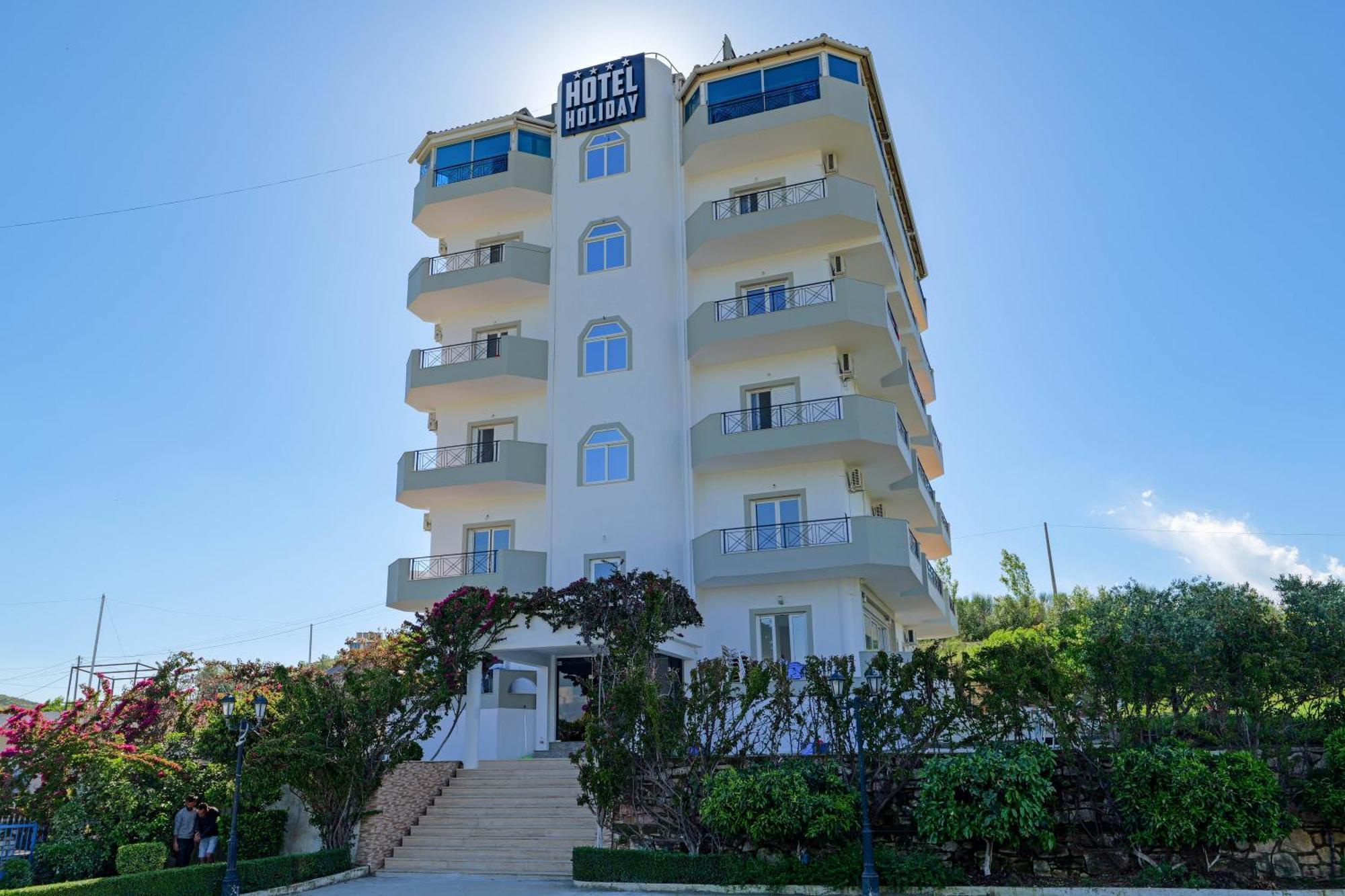 Hotel Holiday Sarandë Exterior foto