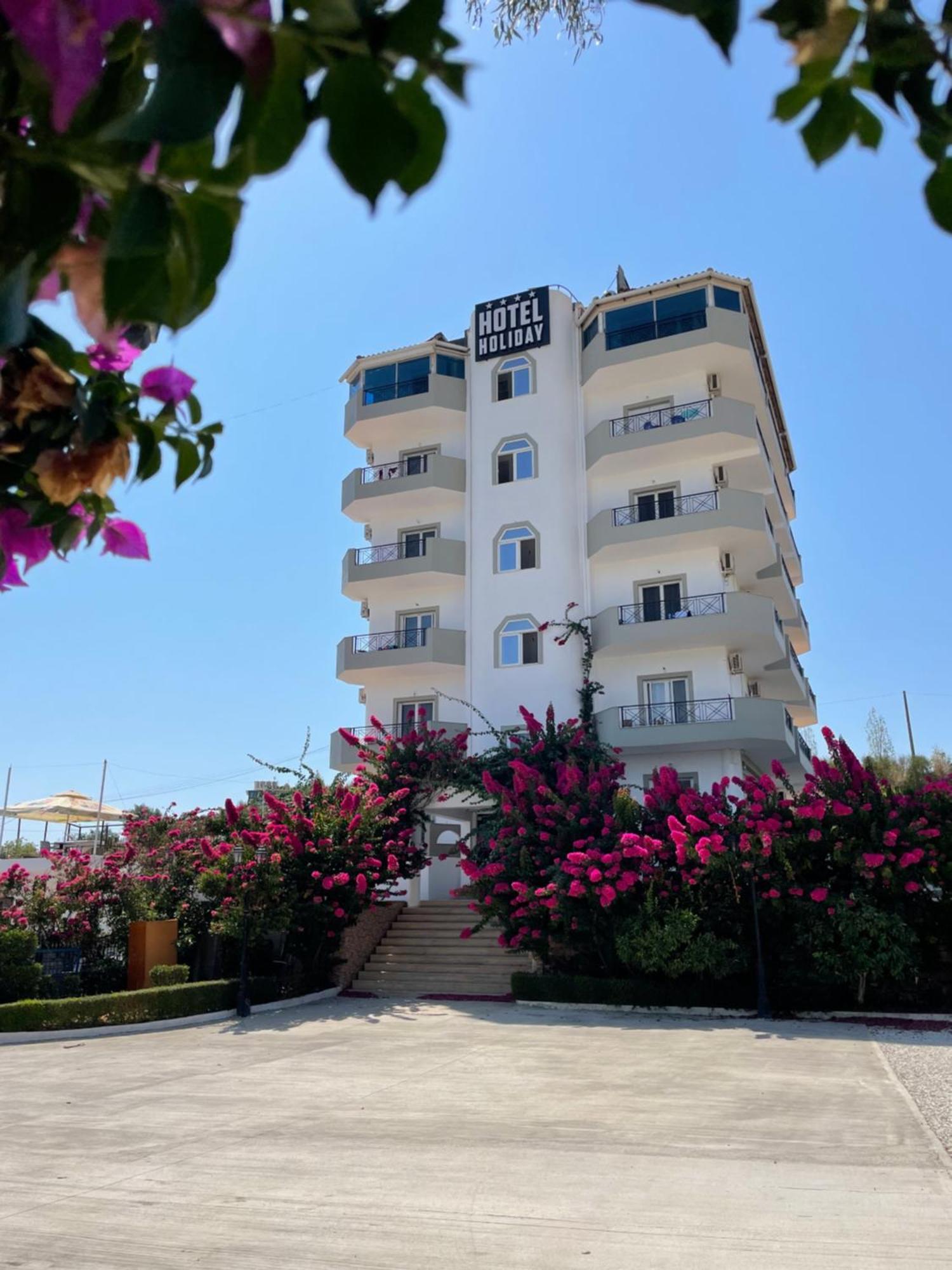 Hotel Holiday Sarandë Exterior foto